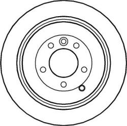 Delphi Frana disc Disc frana Delphi BG4020C (DELPHIBG4020C)