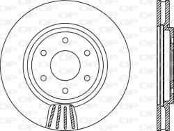Delphi Frana disc Disc frana Delphi BG4205 - compatibil Nissan (DELPHIBG4205)