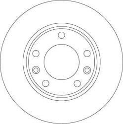 Textar Frana disc Disc frana Textar 92269103 (TEXTAR92269103)