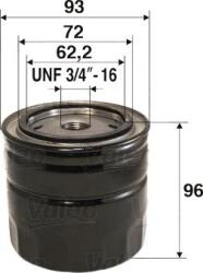 Valeo Filtru ulei Valeo 586063 - compatibil Nissan, Chrysler, Jeep, Dodge (VALEO586063)