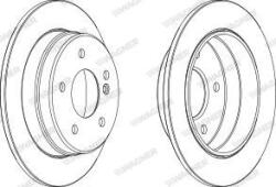 Delphi Frana disc Disc frana Delphi BG2291 - compatibil Mercedes-Benz (DELPHIBG2291)