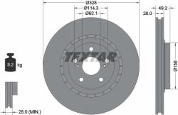Textar Frana disc Disc frana Textar 92259405 (TEXTAR92259405)