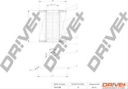 Dr! ve+ Filtru ulei Dr! ve+ DP1110.11. 0053 - compatibil Bmw, Alpina, Opel, Land - Dr! ve+ (DRVEDP1110110053)