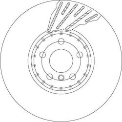 BMW Frana disc Disc frana BMW 34108858706 - compatibil Bmw, Toyota (BMW34108858706)
