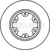 Delphi Frana disc Disc frana Delphi BG3422 - compatibil Ford, Nissan (DELPHIBG3422)