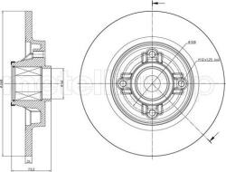 SKF Frana disc Disc frana SKF VKBD 1016 (SKFVKBD1016)