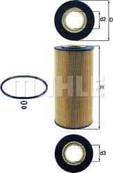 Mahle Filtru ulei Mahle OX 123/1D (MAHLEOX1231D)