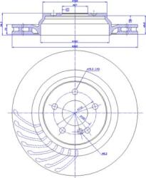ATE Frana disc Disc frana ATE 24.0126-0149.1 - compatibil Mercedes-Benz (ATE24012601491)