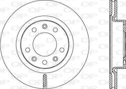 Ferodo Frana disc Disc frana Ferodo DDF2413C - compatibil Peugeot (FERODODDF2413C)