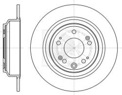 TRW Frana disc Disc frana TRW DF6678 (TRWDF6678)