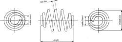 Monroe Arc spirala Monroe SN3250 - compatibil Audi, Vw (MONROESN3250)