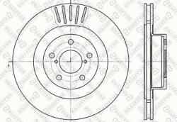 Delphi Frana disc Disc frana Delphi BG3413 - compatibil Subaru, Toyota (DELPHIBG3413)