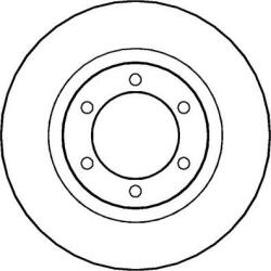 Delphi BG4052 - DISC FRANA - compatibil Toyota - Delphi-BG4052 (DELPHIBG4052)