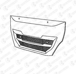 Covind Elemente caroserie, Aripa, Bara protectie Partea frontala, Grila radiator Covind 580/145 - compatibil Iveco - Covind-580/145 (COVIND580145)