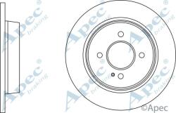Ferodo Frana disc Disc frana Ferodo DDF2090C - compatibil Hyundai, Kia (FERODODDF2090C)