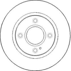 TRW Frana disc Disc frana TRW DF4966 (TRWDF4966)