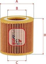 Sofima FILTRU ULEI - compatibil Bmw - Sofima-S 5232 PE (SOFIMAS5232PE)