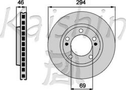 Delphi Frana disc Disc frana Delphi BG4038C (DELPHIBG4038C)