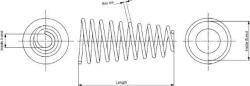 Monroe Arc spirala Monroe SP3744 - compatibil Hyundai, Kia (MONROESP3744)