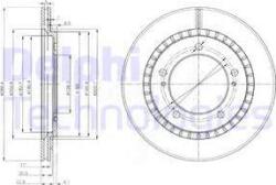 Delphi BG3820 - DISC FRANA - compatibil 5521165D00 - Delphi-BG3820 (DELPHIBG3820)
