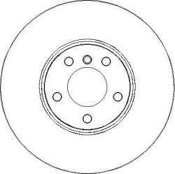 Ferodo Frana disc Disc frana Ferodo DDF1714C-1 - compatibil Bmw, Toyota (FERODODDF1714C1)