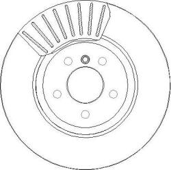 Delphi Frana disc Disc frana Delphi BG9154C (DELPHIBG9154C)