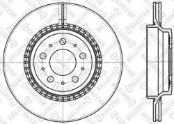 Delphi Frana disc Disc frana Delphi BG3782C (DELPHIBG3782C)