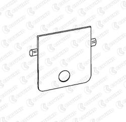 Covind Elemente caroserie, Aripa, Bara protectie Prag, Stalp Covind 940/250 - compatibil Mercedes - Covind-940/250 (COVIND940250)