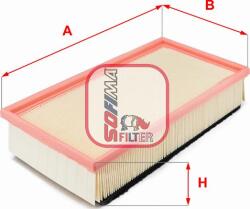 Sofima Filtru aer Sofima S 8920 A - compatibil Peugeot, Citroën, Lancia, Fiat - Sofima-S 8920 A (SOFIMAS8920A)