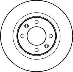 Textar Frana disc Disc frana Textar 92107900 (TEXTAR92107900)