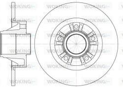 Ferodo Frana disc Disc frana Ferodo DDF1498C-1 - compatibil Nissan, Renault, Opel, Vauxhall (FERODODDF1498C1)
