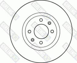 Ferodo Frana disc Disc frana Ferodo DDF1152C (FERODODDF1152C)