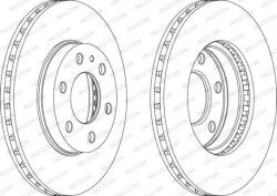 Delphi Frana disc Disc frana Delphi BG4100 (DELPHIBG4100)