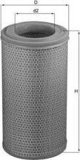Mahle Filtru aer Mahle LX 1629 - compatibil Nissan, Mercedes-Benz - MAHLE-LX 1629 (MAHLELX1629)