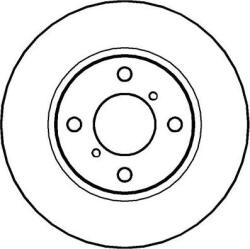 Delphi Frana disc Disc frana Delphi BG3769 (DELPHIBG3769)