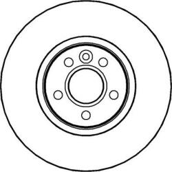 Delphi Frana disc Disc frana Delphi BG4123 (DELPHIBG4123)