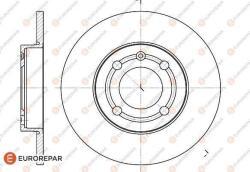 Delphi Frana disc Disc frana Delphi BG2911 - compatibil Seat, Vw (DELPHIBG2911)