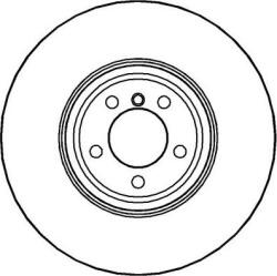 Delphi Frana disc Disc frana Delphi BG9788 - compatibil Bmw (DELPHIBG9788)