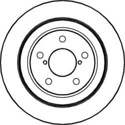Ferodo Frana disc Disc frana Ferodo DDF678C (FERODODDF678C)
