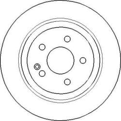 Delphi Frana disc Disc frana Delphi BG4811C (DELPHIBG4811C)
