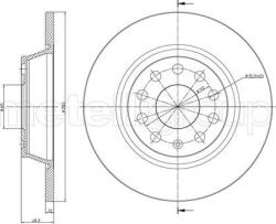 Ferodo Frana disc Disc frana Ferodo DDF1306 - compatibil Audi, Seat, Skoda, Vw (FERODODDF1306)