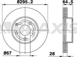 Delphi Frana disc Disc frana Delphi BG4142C (DELPHIBG4142C)