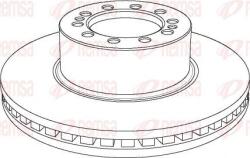 FEBI Bilstein Frana disc Disc frana FEBI Bilstein 39651 (FEBIBILSTEIN39651)