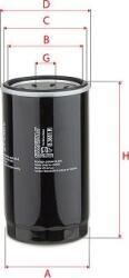 Sofima Filtru ulei Sofima S 3651 R - compatibil Isuzu, Opel, Vauxhall - Sofima-S 3651 R (SOFIMAS3651R)