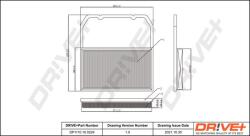 Dr! ve+ Filtru aer Dr! ve+ DP1110.10. 0224 - compatibil Skoda, Seat, Vw - Dr! ve+ (DRVEDP1110100224)