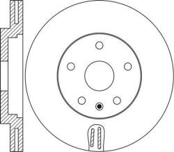 Ferodo Frana disc Disc frana Ferodo DDF1665C-1 - compatibil Audi (FERODODDF1665C1)