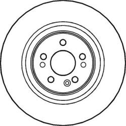 Delphi Frana disc Disc frana Delphi BG9759 - compatibil Mercedes (DELPHIBG9759)