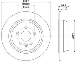 Textar Frana disc Disc frana Textar 92283003 (TEXTAR92283003)