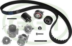 GGT Set curea distributie GGT KPA20048 - compatibil Audi, Seat, Vw, Skoda (GGTKPA20048)