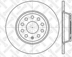 Zimmermann Frana disc Disc frana Zimmermann 610.1198. 52 - compatibil Mitsubishi, Volvo (ZIMMERMANN610119852)